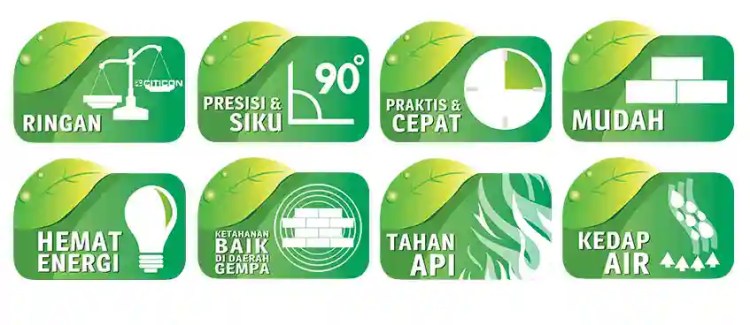 keunggulan bata ringan hebel citicon